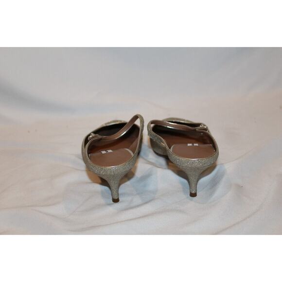 NIB TABITHA SIMMONS LIBERTY GLITTER PUMPS CHAMPAGNE SZ 6.5 $695 - Picture 5 of 8